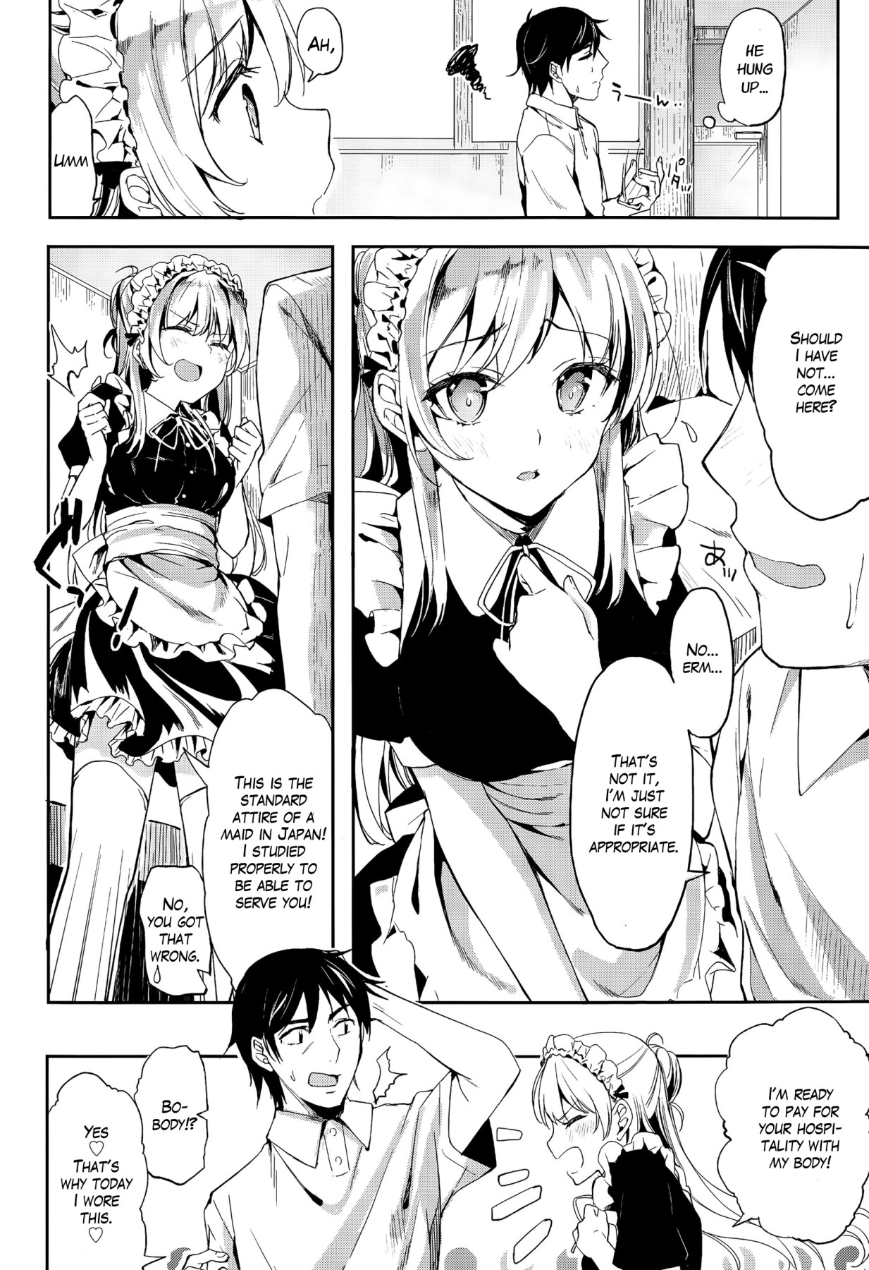 Hentai Manga Comic-Home Maid-Read-4